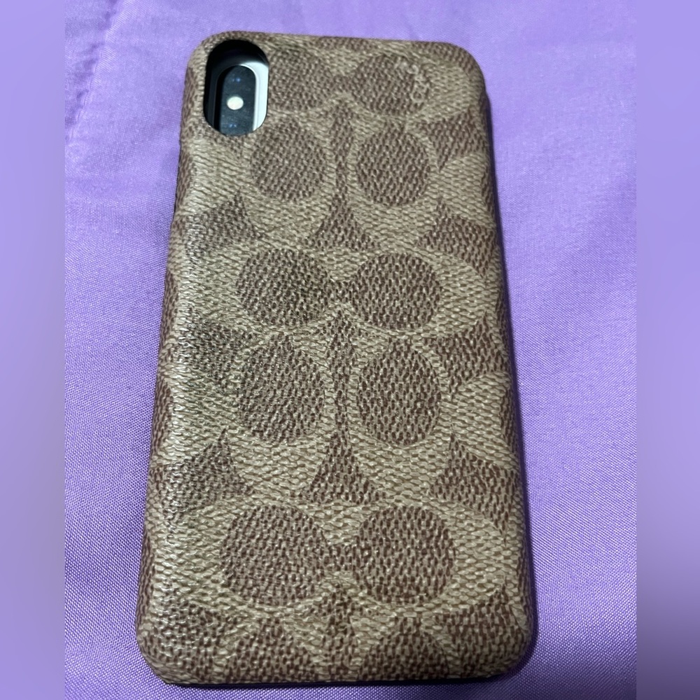 COACH iphone X (10) phone case